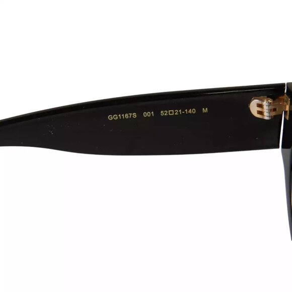 Authentic Gucci ladies sunglasses GG1167S 001 main image 7
